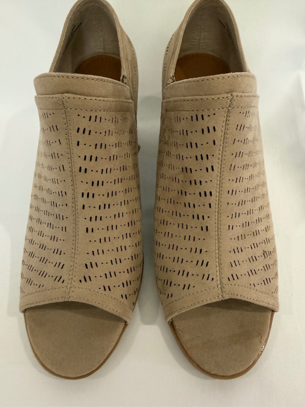 Madeline open-toe ankle booties size 8